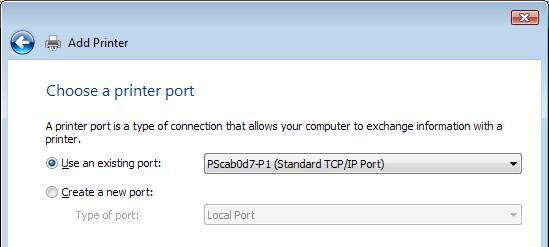 Windows Vista 1. On the desktop, go to Start, then Settings\Printers. 2. Click Add a Printer. 3.
