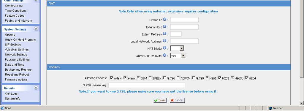 Figure 3-27 3.6.4 Voicemail Settings General Voicemail Settings Maximum messages per folder This select box sets the maximum number of messages that a user may have in any of their folders.