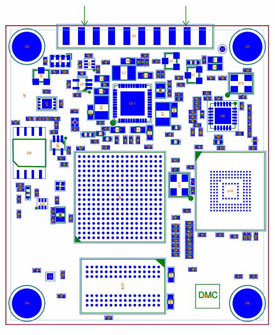 1.4 phycore-am335x EMMC Component Placement Figure 5: phycore-am335x
