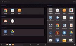 To create and delete application shortcuts 1 Make sure the keyboard and the tablet are both turned on and paired.