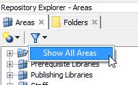 2. Expand the Organizations folder and select the required Organization. 3.