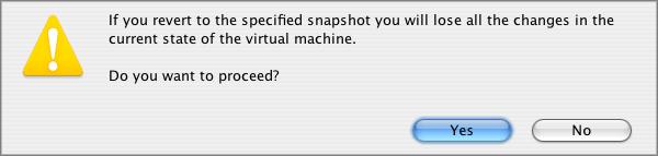 152 Parallels Desktop for Mac User Guide Reverting to the Previous Snapshot You can revert your virtual machine from its present state to the previous snapshot made on the same branch.