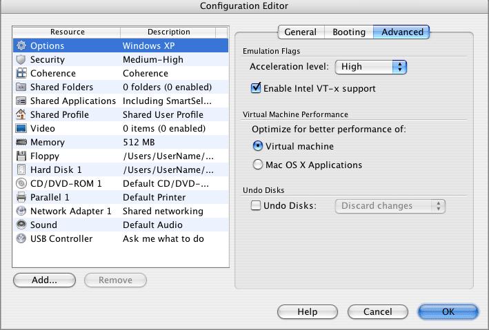 Configuring Virtual Machine 163 Advanced Options On the Booting Options tab of Configuration Editor you can select the booting sequence that is the