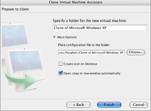 Managing Virtual Machines 239 Click Finish to start cloning the machine.