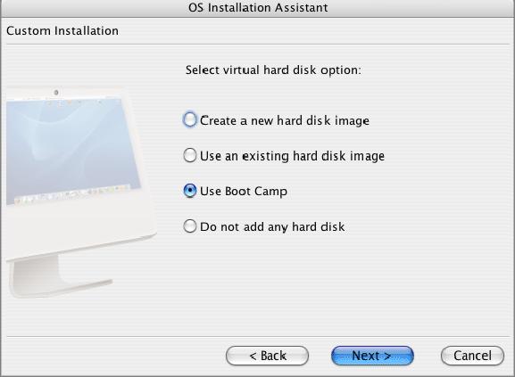 268 Parallels Desktop for Mac User Guide 3 When OS Installation Assistant starts, select Custom mode of OS installation.
