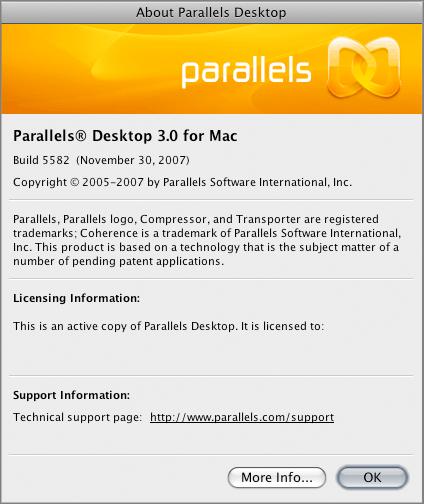50 Parallels Desktop for Mac User Guide Help menu opens Parallels Desktop Online Help or Quick Start Guide, lets you activate the product and check for updates.