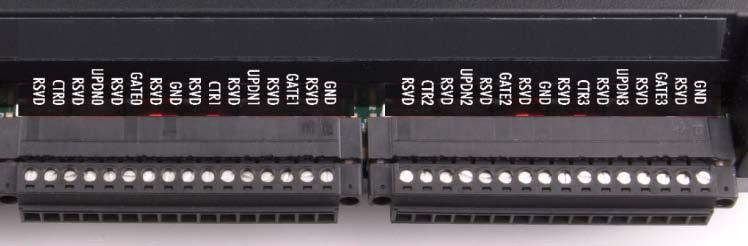 Functional Details Figure 23. LGR-5325 counter input screw terminals The LGR-5325 can read counter inputs as part of a digital scan group.