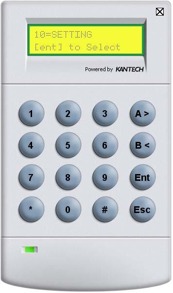 The same functionalities of a physical keypad apply to the virtual keypad: Events