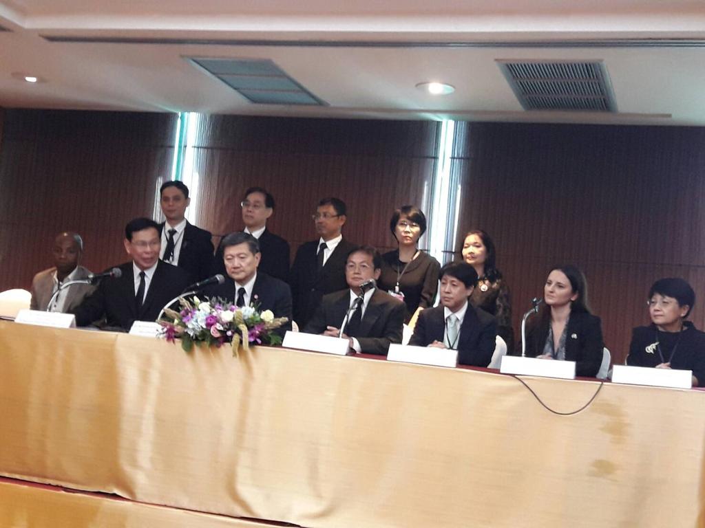 Jointly hosting by Thailand through two relevant ministries: the Department of Medical Sciences,