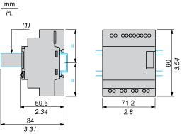 Dimensions Drawings Compact and