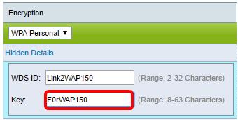 Note: In this example, Link2WAP150 is used. Step 8.