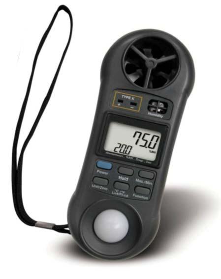 4 in 1 Anemometer, Humidity Light Meter, Thermometer Your purchase of this 4 in 1 METER marks a step forward for youinto the field of precision measurement.
