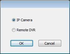 IPCam button.