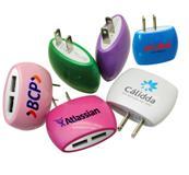0Amp Travel Charger 5V 1A (note 800mA are low quality) Unit size: 52 x 29 x 30 mm (2.05"x 1.15" x 1.20") Comes in individual bag Logo size: 29.46 x 18.29 mm (1.16" x 0.