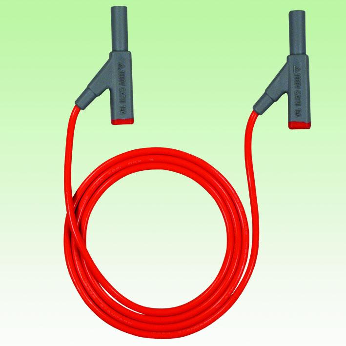 3081 Test Leads 4 mm safety plug system PVC-lead highly flexible, 0.