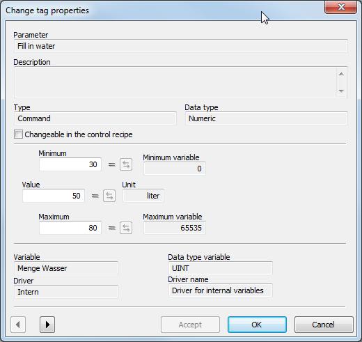 Configure and control in