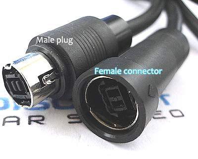 Connect Male Plug from Module to CD Changer pigtail Fig. 15 Fig. 13 3.
