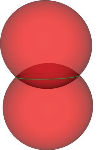 Intersection of two spheres Scalar