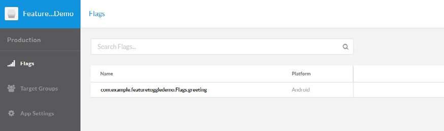 Now we ve got some work to do back in oncreate(). We need to create an instance of the Flags class and register it, and then we need to actually invoke it to figure out what our greeting should be.