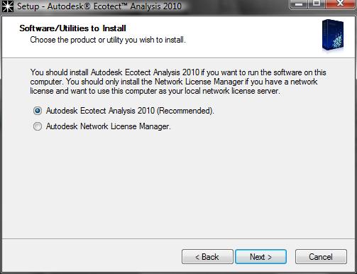 Thus, in order to properly install this software and its licensing components, you must first log on to the computer with an account that has administrative privileges.