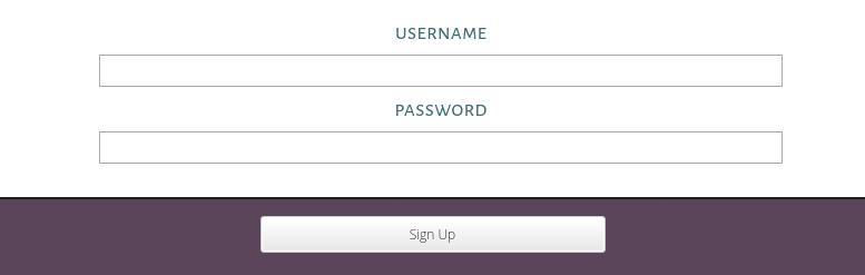Create a user (a) Click Signup (b) Type