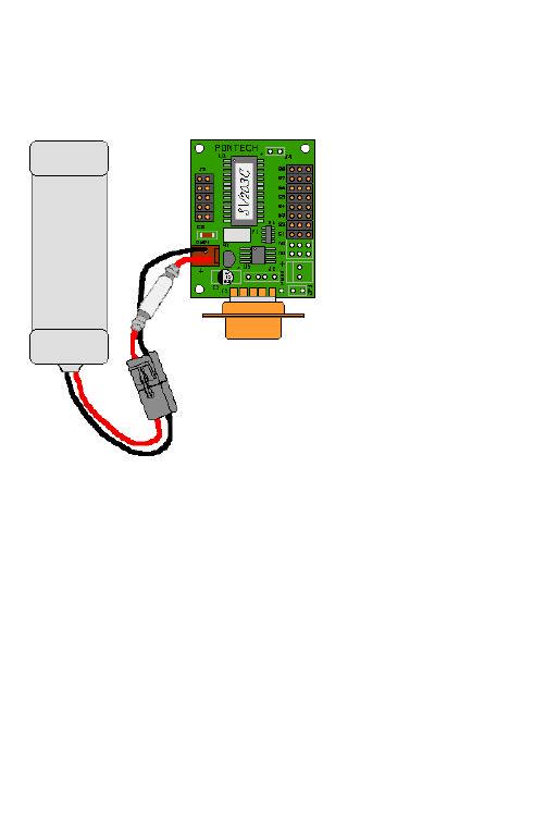 SV203 Control Board - SV203 Motor Controller Board Fuse Female Connector Clip Connector Signal (White) (Red) (Black) RTC1 (7) RTCO (6) CCP2 (8) Port C +5V AD3 (3) AD5 (5) AD2 (2) AD4 (4) Port
