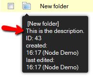 Image 16 New folder dialog Clicking on [OK] confirms your input and you return to the