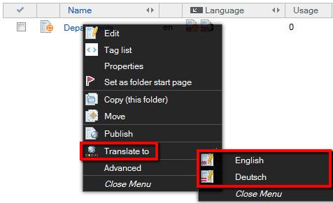 Image 55 - Translate into another language Now you can see that the original language version is displayed in the upper part of the display