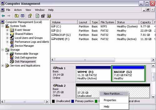 PC running Win2000 or WinXP For Win2000 and WinXP, we recommend using the NTFS file format.