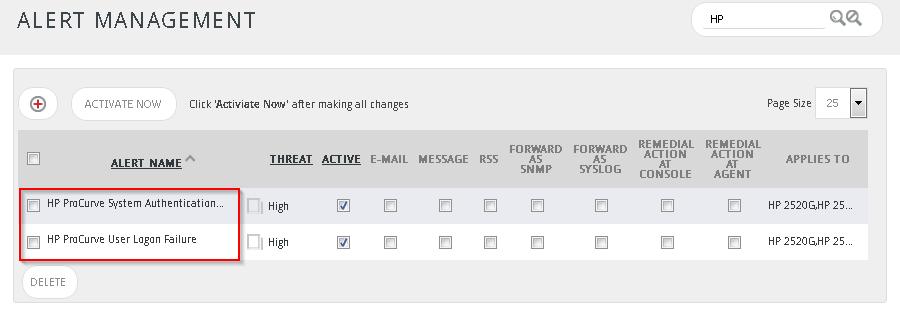 Alert Management page will display all the imported alerts. Figure 17 4.