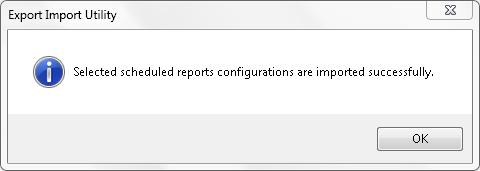 Import Flex Reports 1. Click Scheduled Reports option, and then click the browse button. 2. Locate applicable All HP ProCurve Switch reports.