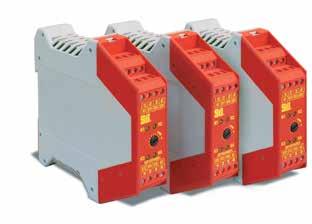 R Safety Monitoring Relays/Force-guided Relays SR108AD & SR109AD S374 Dual-Channel Safety Monitoring Relay Power requirements the SR108AD and SR109AD will accept 24 VAC/DC Inputs the SR108AD and