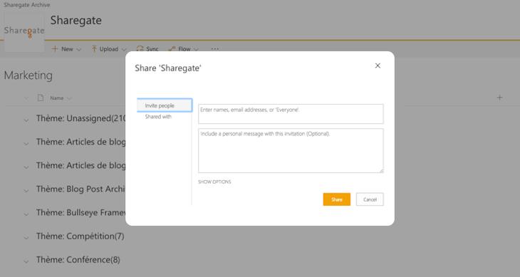 Sharing a SharePoint Site with Authenticated External Users 1. Sharing an entire SharePoint site with an external authenticated user works almost in the same way.