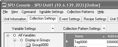 Setting Data Collection Patterns Section 10-4 2. Click the New Button in the Data Collection Pattern Settings Dialog Box. 3.