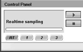 Executing Sampling Section 18-7 18-7 Executing Sampling 18-7-1 Controlling Sampling The SYSMAC SPU Unit s 7-segment display will read P1 through PE while the sampling settings are being changed.