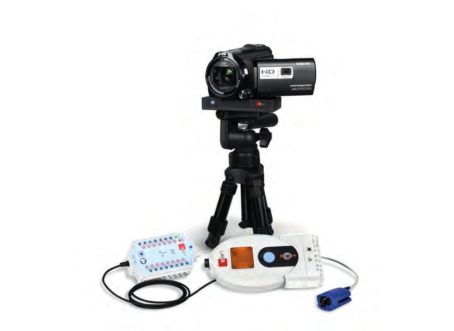 the capability to Bluetooth connection to a remote video camera for home care video recording.