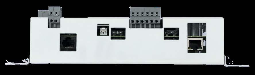 3.3 Bottom Panel Features Temp Sense Ethernet Port RS485 Port Figure 2. Bottom of Battery Cell Monitor 3.3.1 RS485 Port The RS485 is used to connect and provide power to sub-monitors or other assets.