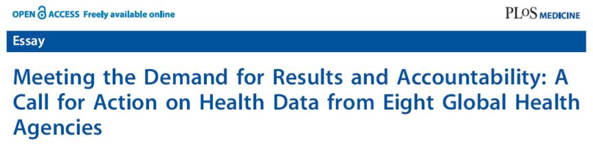 highlights the following key points Increase Levels and Efficiency of Investments in Health Information