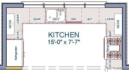 Shelves can also be specified in Door and Opening cabinet face items. For more information, see Cabinet Shelf Specification Dialog on page 476 of the Reference Manual.