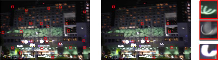 HU ET AL.: DEBLURRING LOW-LIGHT IMAGES WITH LIGHT STREAKS 2335 Fig. 4. Example of light streak detection for non-uniform blurred images.