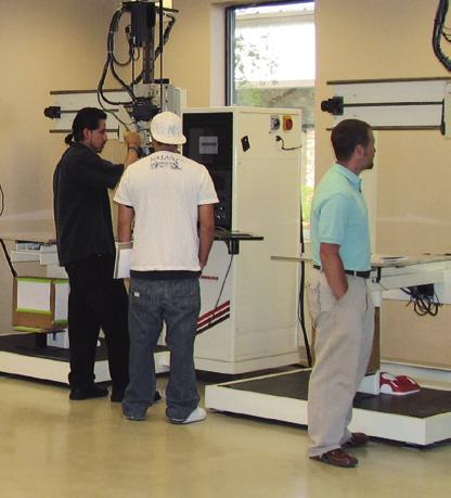 Volumetric Compensation Volumetric Compensation, standard on all Thermwood CNC routers, dramatically improves the accuracy and quality of the machine.
