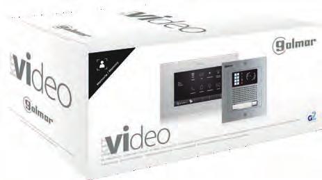 Video kit is available for one family, with Plus CAT5 wiring and Tekna handset monitor.