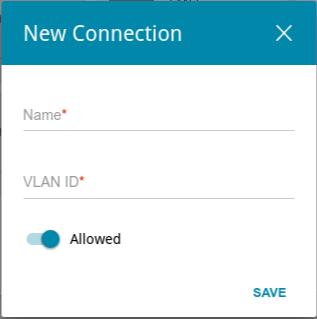 Specify the VLAN ID provided by your ISP and click the SAVE button.