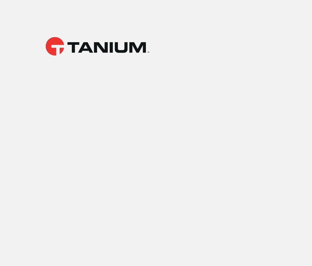 Tanium IaaS Cloud Solution Deployment Guide
