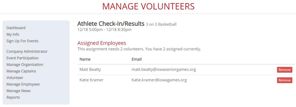 How to Manage Employees 1. From your Dashboard, select Manage Employees from the left-hand navigation menu. 2.