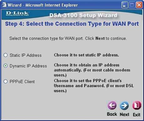 Using The Setup Wizard (continued) Enter the system information: Succeed Page: The URL users are directed to when successfully authenticated.