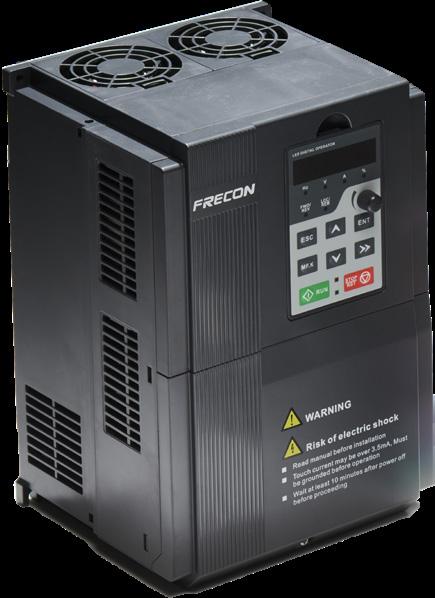 DO NOT USE POWER TOOLS ON THESE PRODUCTS Technical Data The FR200 series 3 phase variable frequency drives are available in machine-install ready & VFD unit-only options.
