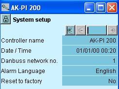Go to the next page of the network overview, which details the IP registrations. Check that the AK-PI unit is registered.