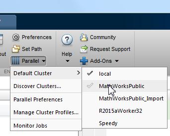 Migrate to Cluster / Cloud Use MATLAB Distributed