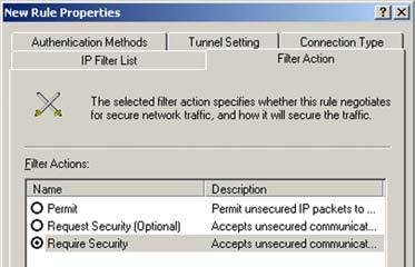 Step 3: Configure Individual Tunnel Rules Tunnel 1: win->router 1. From the IP Filter List tab, click the filter list win->router. Figure C-10: IP Filter List Tab 2.